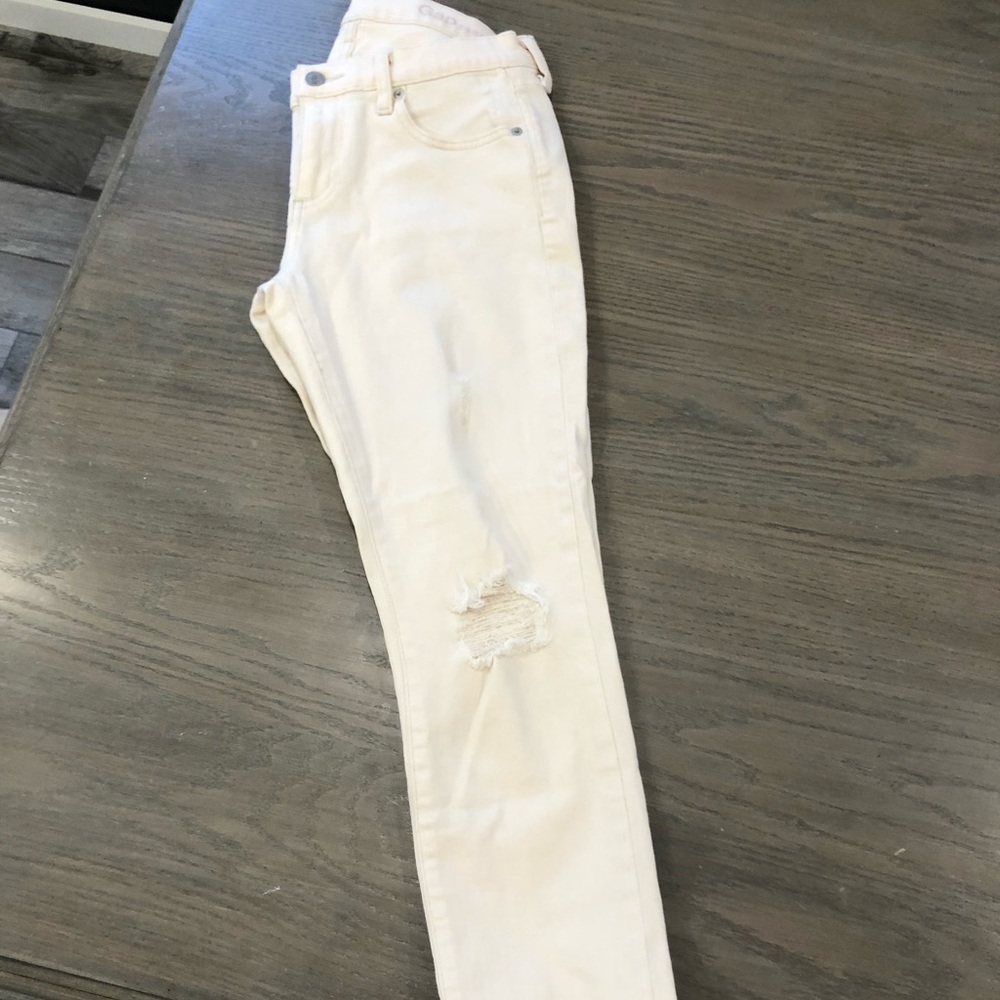 Distressed Gap Jeans